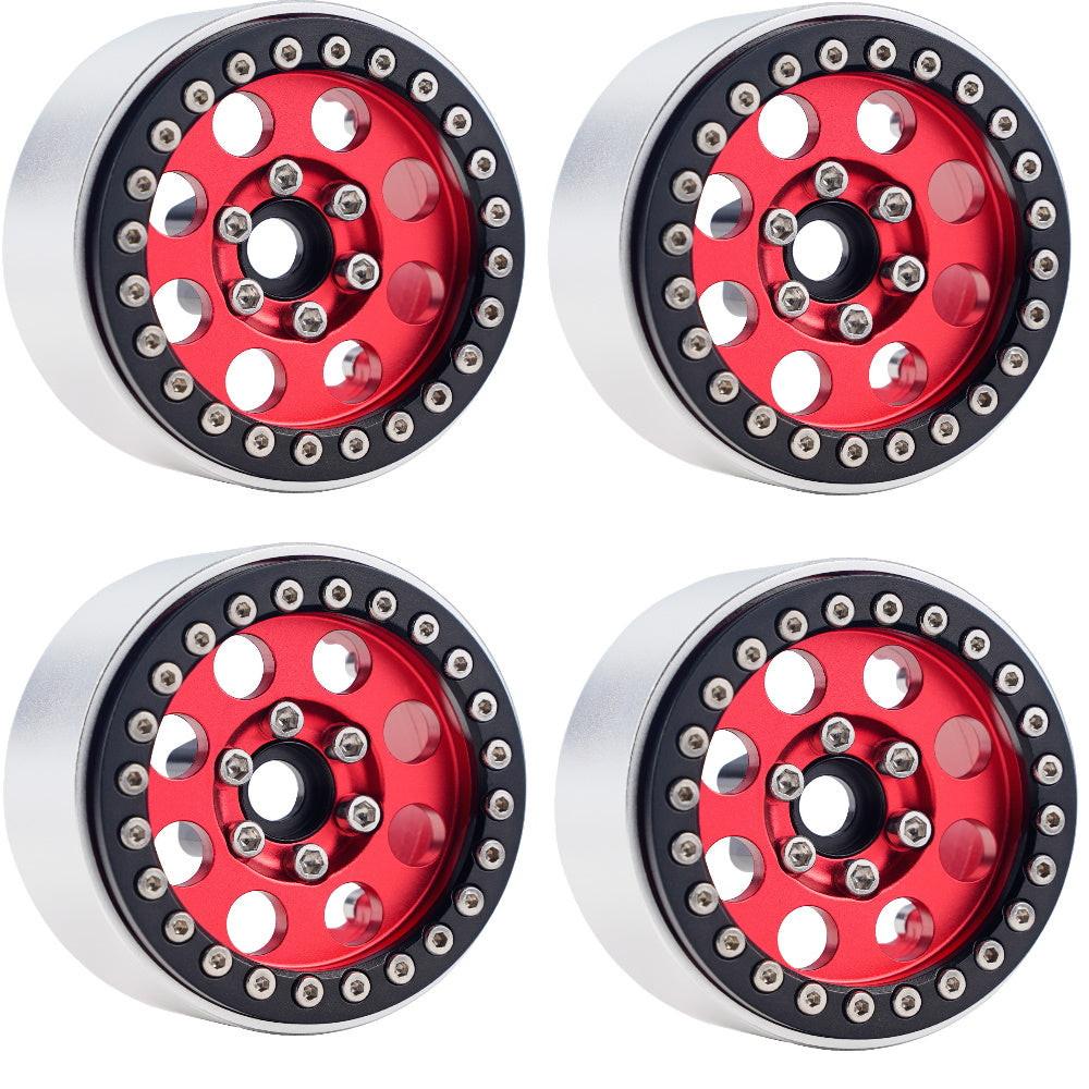 Powerhobby B59 Ruote Beadlock In Alluminio 1.0 Per Assiali SCX24 – Grigio - Foto 3