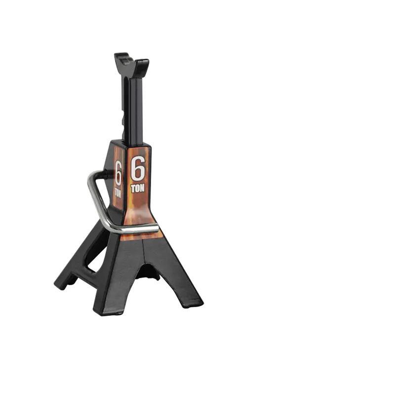 Powerhobby 3/6 Ton RC Scale Adjustable Height Metal Jack Stand Black - PowerHobby