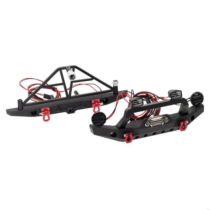 Powerhobby Aluminum Front / Rear Bumpers TRX-4 Axial SCX10 III - PowerHobby