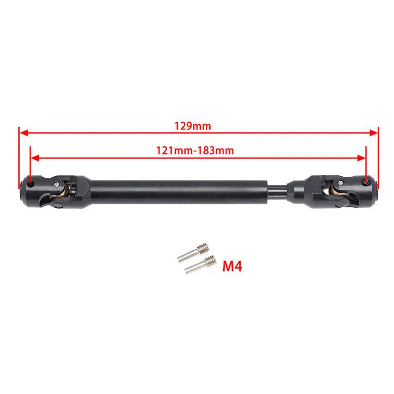 Powerhobby Universal Spline Drive Shaft CVD 121-183MM (1) Wraith SCX10 - PowerHobby