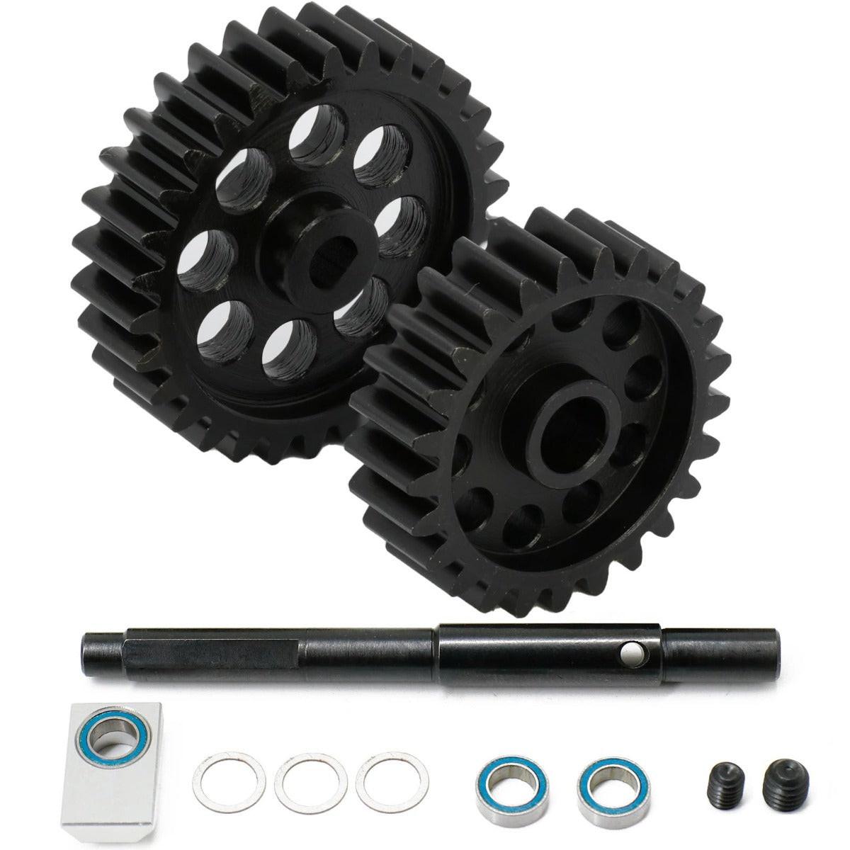 アクセサリー POWER GEAR MAX Powerhobby Triple Support Direct Drive Conversion Kit Traxxas X
