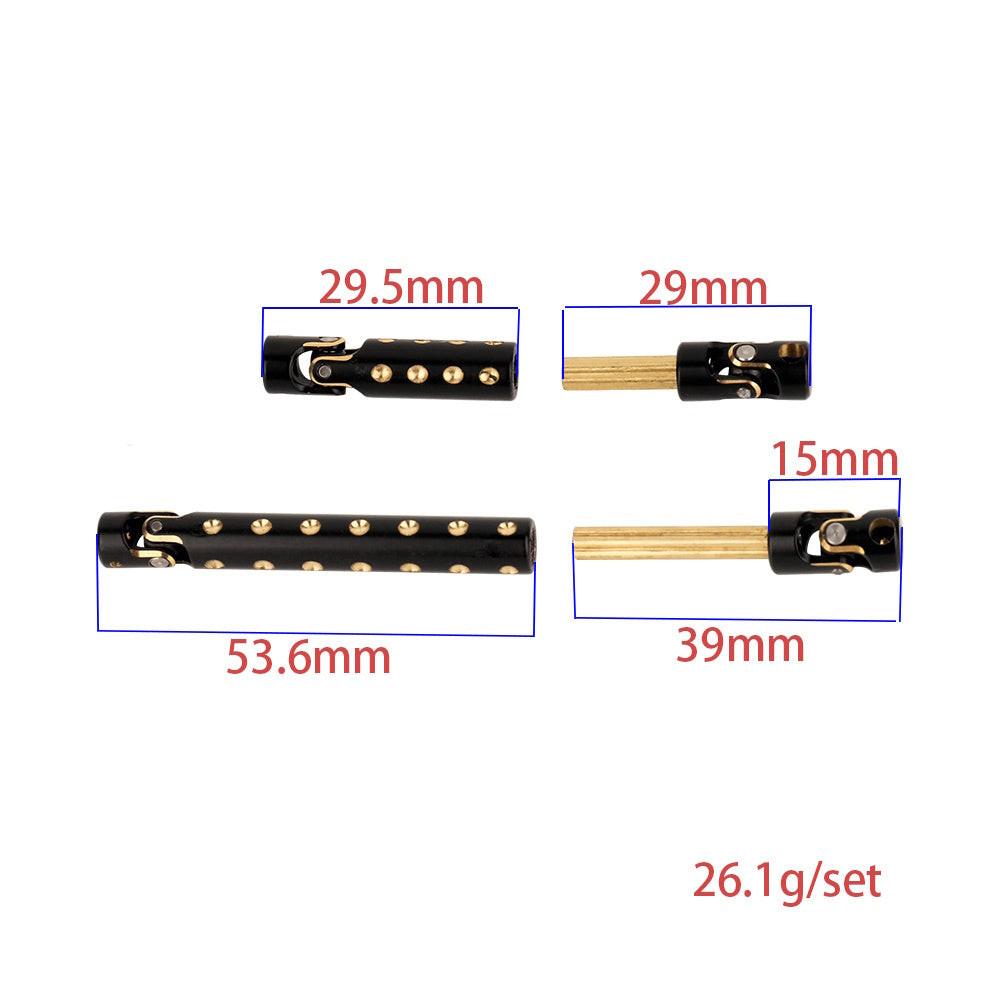 Powerhobby Brass Black Drive Shaft Axial SCX24 Gladiator - PowerHobby