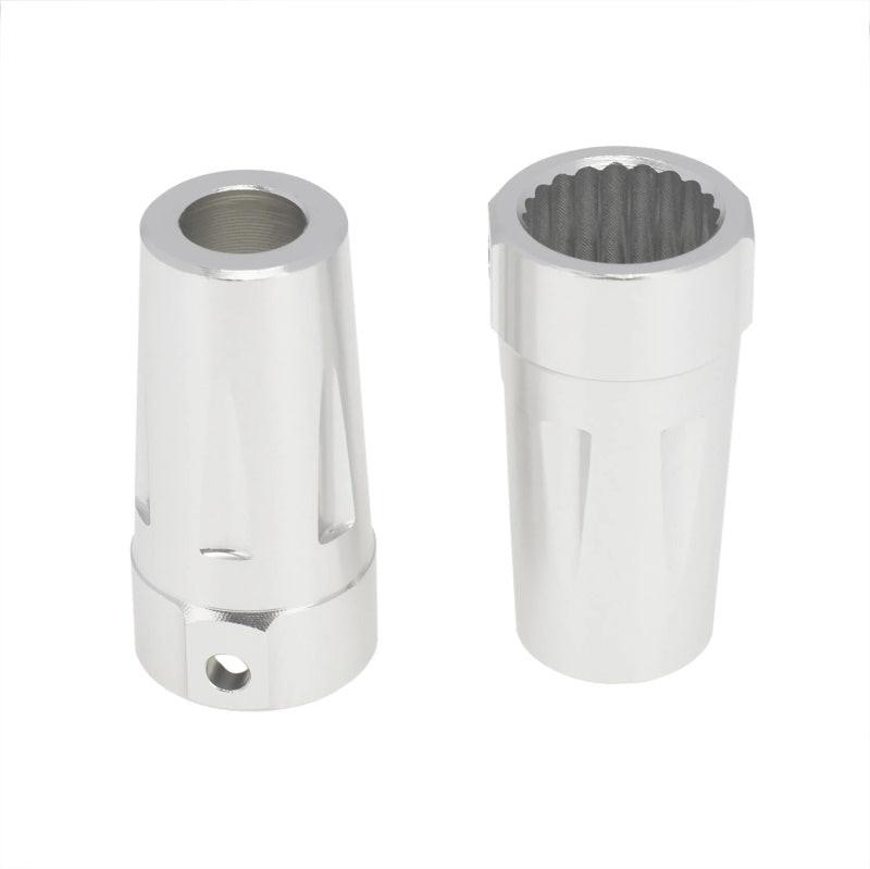 Powerhobby Aluminum Rear Axle Sleeve Silver Axial RR10 Wraith - PowerHobby