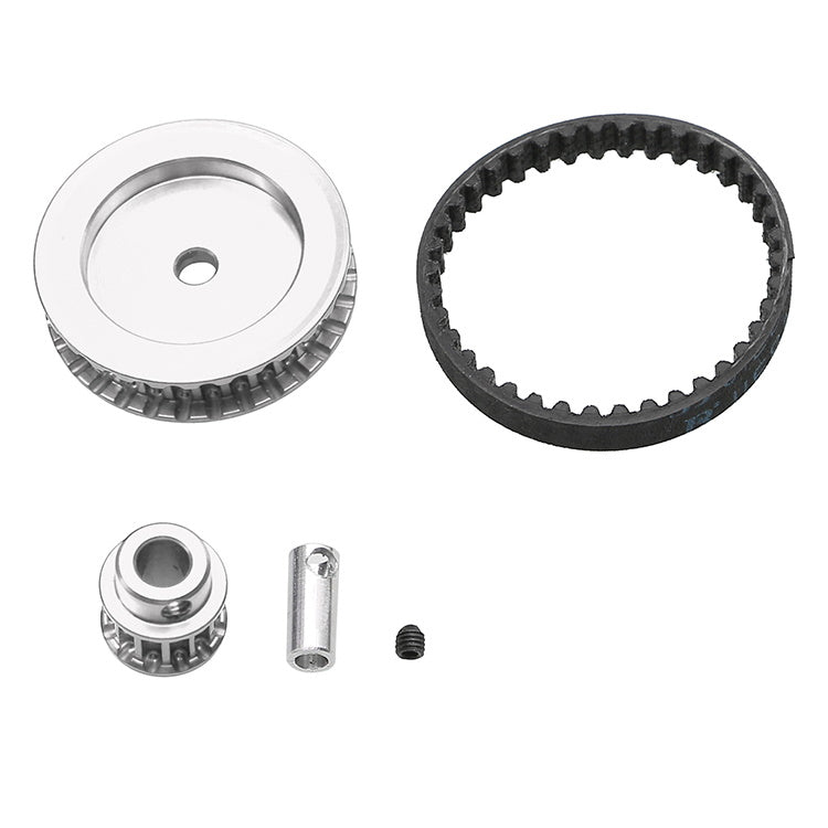 Powerhobby 12T 30T Gearbox Belt Drive Gear Set Silver FOR Traxxas