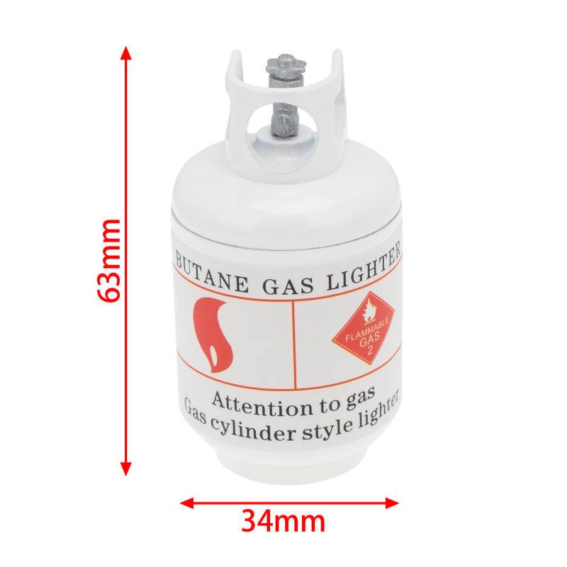 Powerhobby 1/10 RC Scale Aluminum Propane Tank Red Crawler Accessories - PowerHobby
