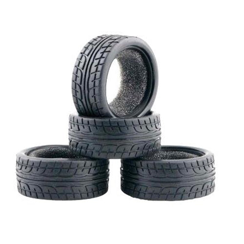 Powerhobby 1/10 On Road Car Tires 62mm D7 (4) - PowerHobby