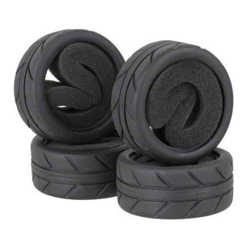 Powerhobby 1/10 On Road Car Tires 64mm slick (4) D28 - PowerHobby