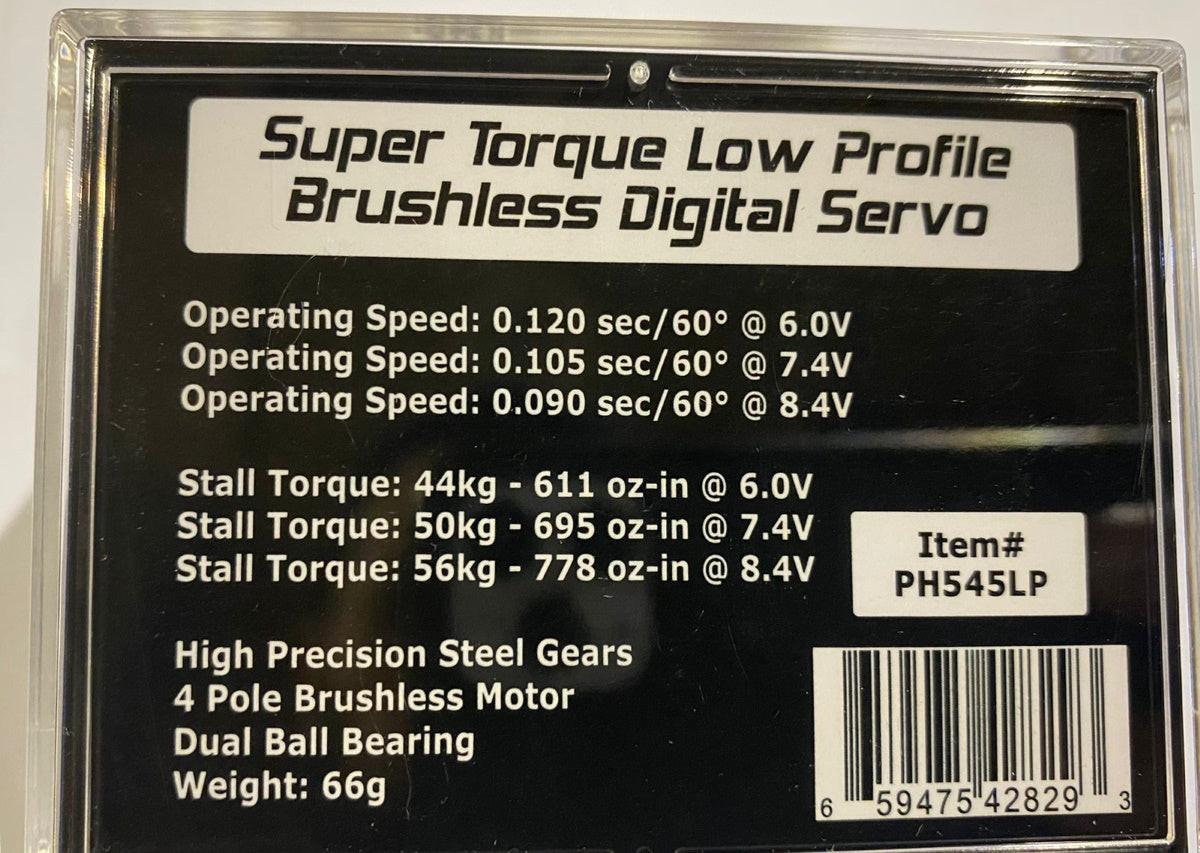 Powerhobby 545LP Super Torque Low Profile Brushless Digital Servo - PowerHobby
