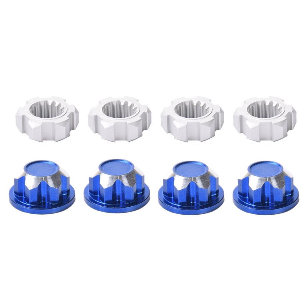 Powerhobby 24mm Wheel Adapters & 17mm Wheel Nuts FOR Traxxas X-Maxx 4X4 - PowerHobby