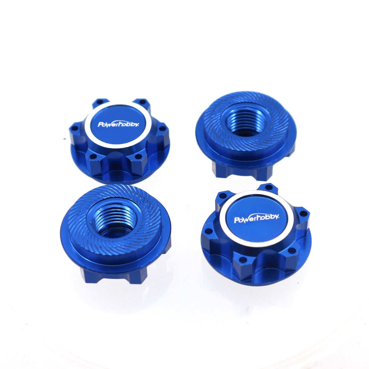 Powerhobby Aluminum Serrated 25mm Hex Wheel Nuts FOR Traxxas X-Maxx / XRT - PowerHobby