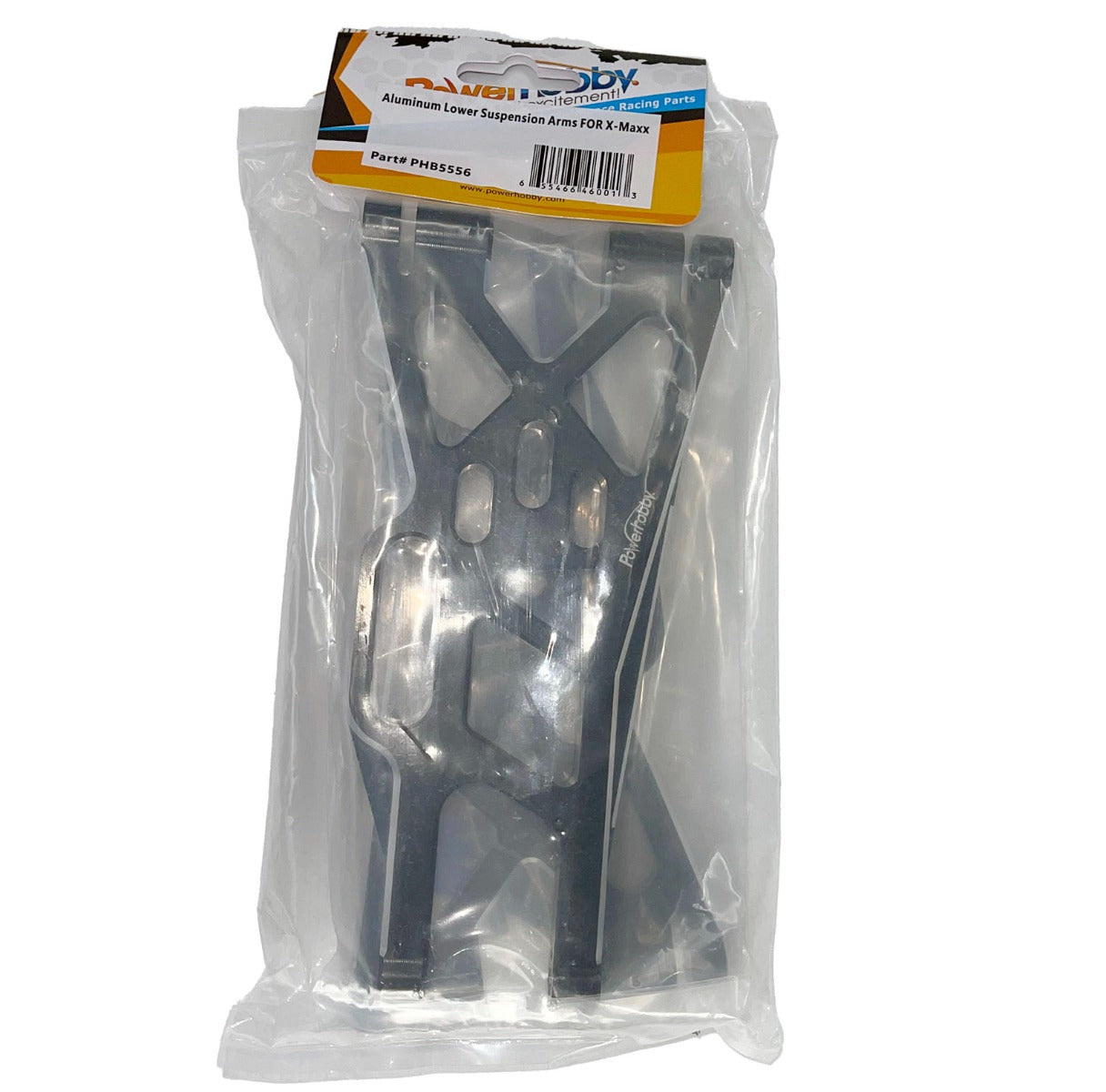 Powerhobby Aluminum Lower Suspension Arms Black FOR Traxxas X-Maxx - PowerHobby
