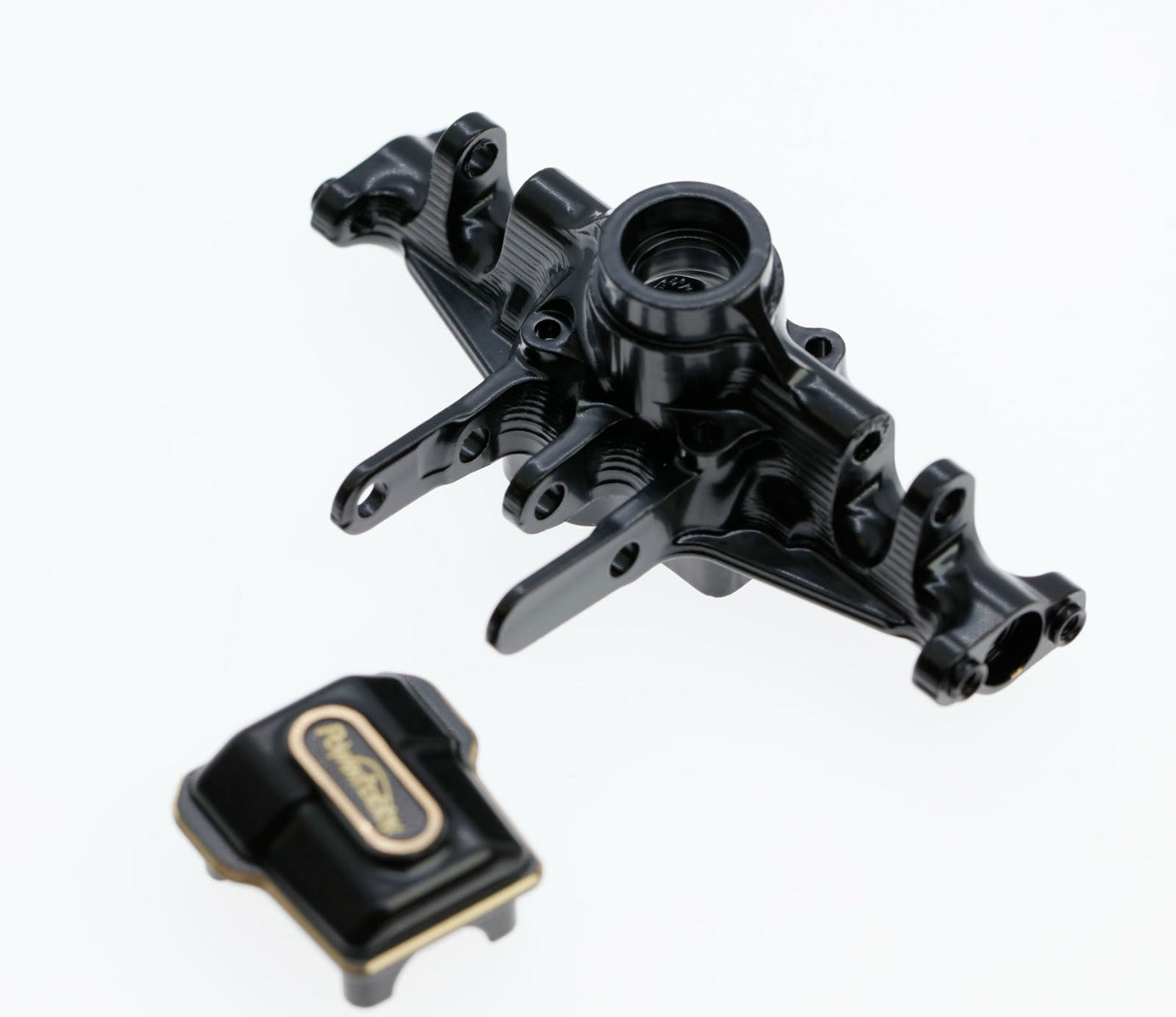 Powerhobby Brass Front Axle Housing Black FOR Traxxas TRX-4M TRX4M - PowerHobby