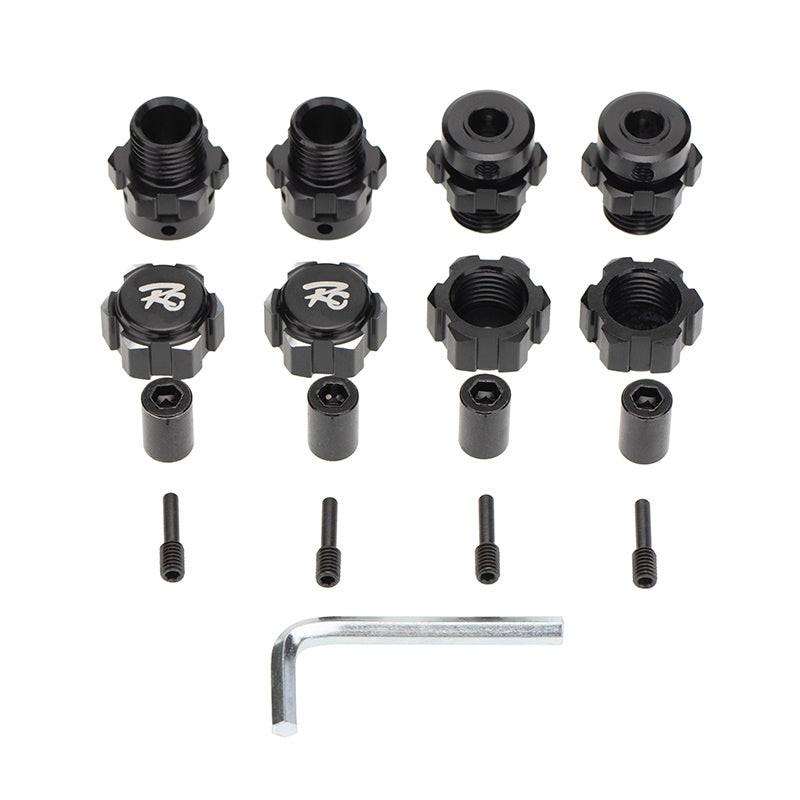 Powerhobby Aluminum 17mm Splined Wheel Hubs FOR Traxxas E-Revo Summit - PowerHobby