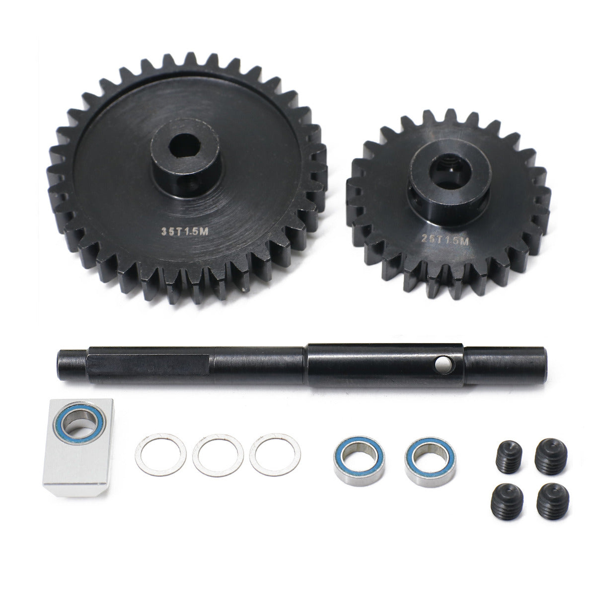 Powerhobby Triple Support Direct Drive Conversion Kit 25T+35T FOR Traxxas  X-Maxx / XRT | PowerHobby