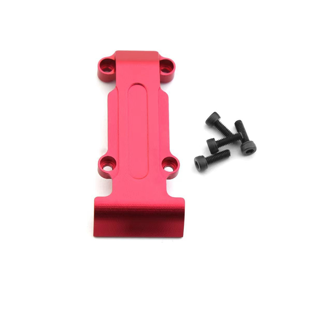 Powerhobby Aluminum Rear Bottom Plate Red FOR Traxxas 1/16 E-Revo Slash Summit - PowerHobby