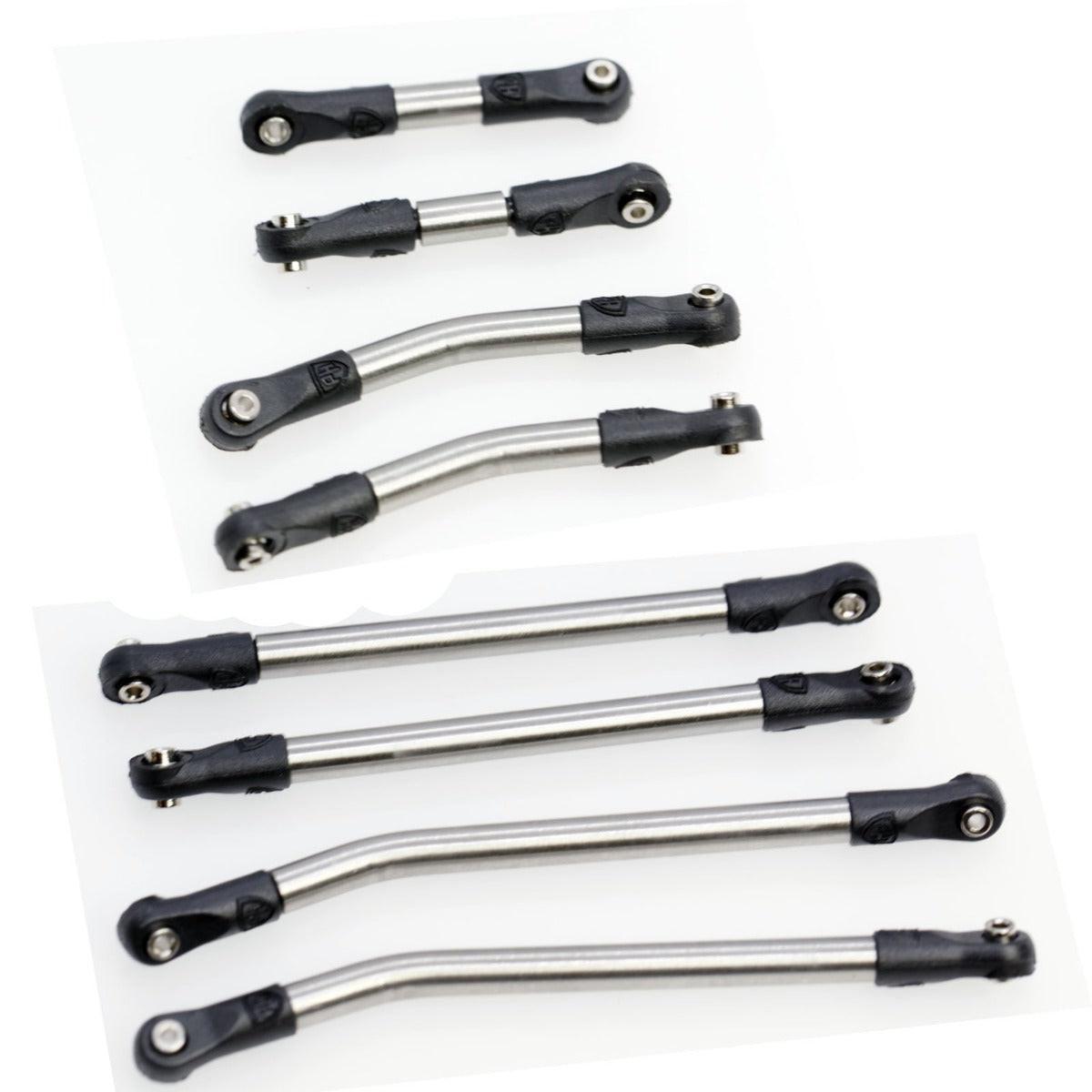 Powerhobby 8pc Stainless Steel High Clearance Links Set Axial SCX24 90081 / Betty - PowerHobby