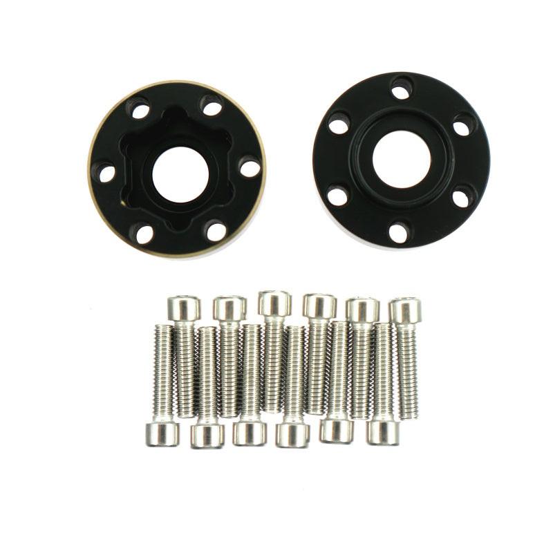 Powerhobby Brass Wheel Hub Hex Adapter Counterweight 18mm FOR SCX10 TRX-4 TRX-6 - PowerHobby