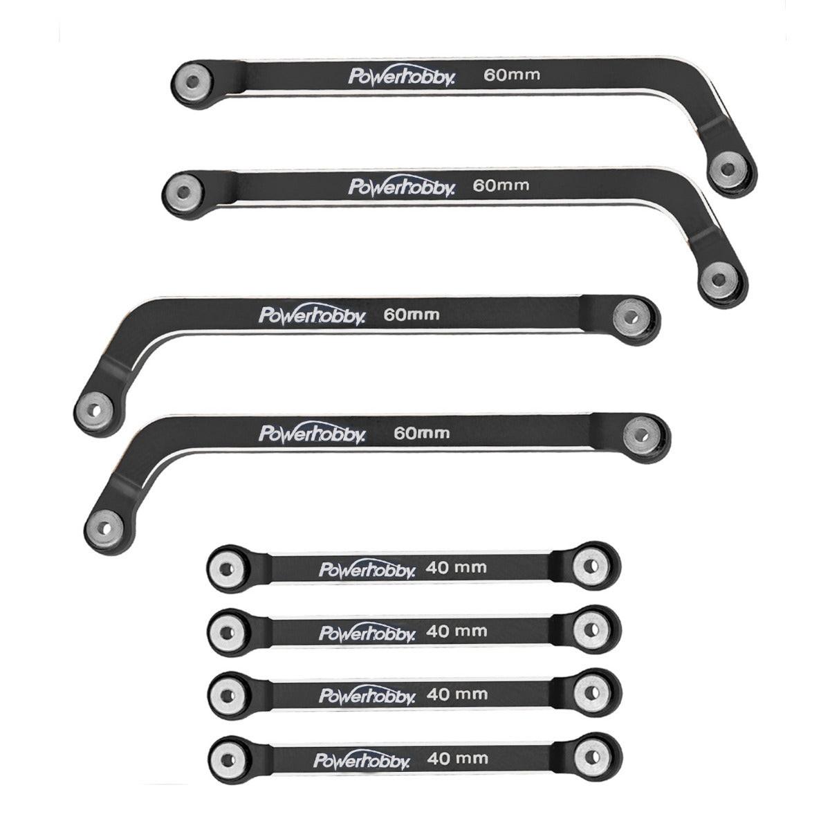 Powerhobby Aluminum High Clearance Links w Shock Mount Axial AX24 - PowerHobby