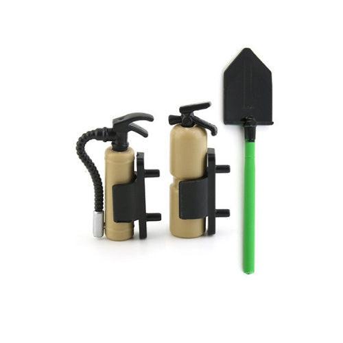 Powerhobby 1/10 Rock Crawler Accessories Fire Extinguisher Brown - PowerHobby