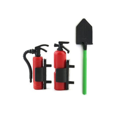 Thicon Models 20009 Estintore 1:10/1:14 rosso con supporto