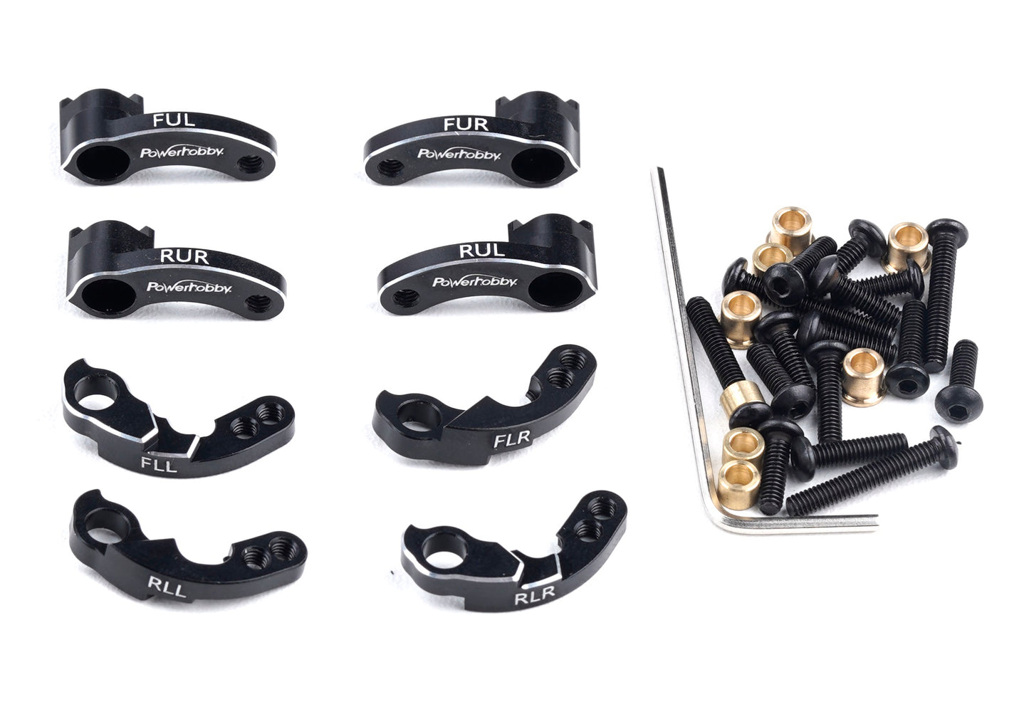 Powerhobby Aluminum RC Shock Flex Blades FOR Traxxas TRX-4M - PowerHobby