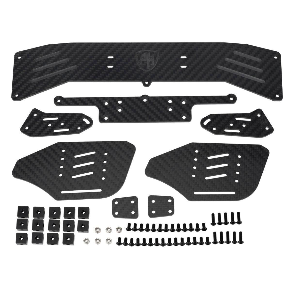 Powerhobby Carbon Fiber Rear Wing Arrma Infraction | PowerHobby