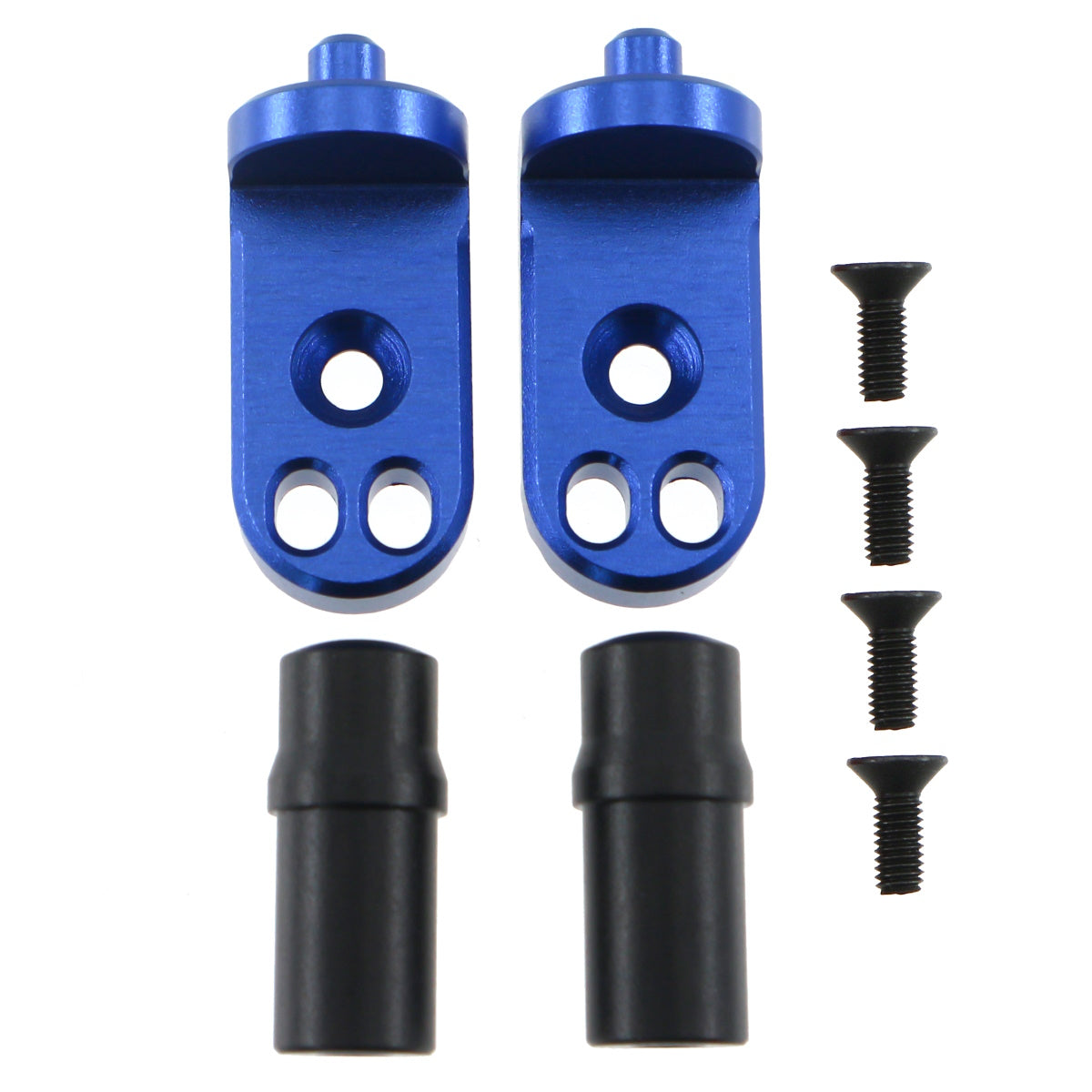 Powerhobby 7075 Aluminum Foot Pegs Set Losi Blue Promoto MX - PowerHobby