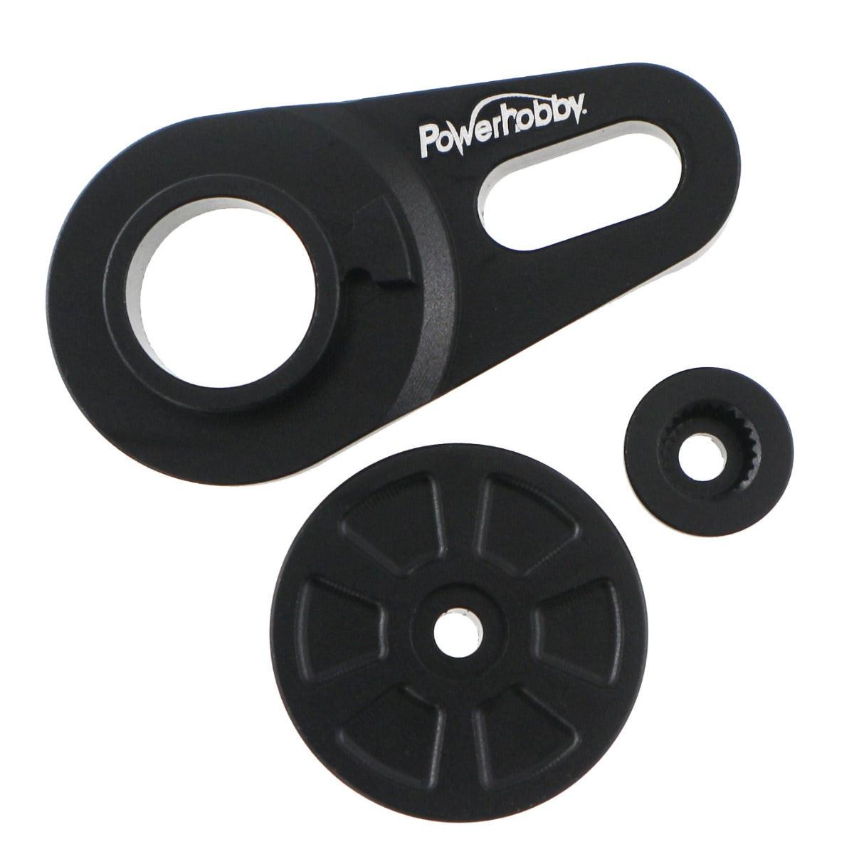 Powerhobby 7075 Aluminum 23T Servo Saver Black Losi Promoto MX - PowerHobby
