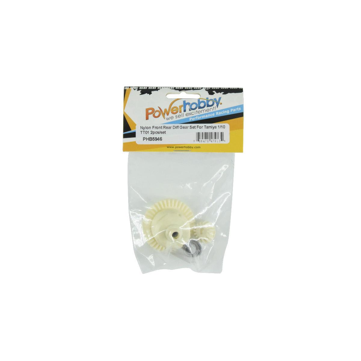 Powerhobby Nylon Diff Gears Tamiya TT-01 - PowerHobby