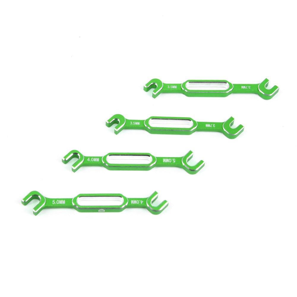 PH 3/3.2/3.5/3.7/4/5/5.5/6mm Wrench Turnbuckle Ball End Joint Remover Tool Green - PowerHobby