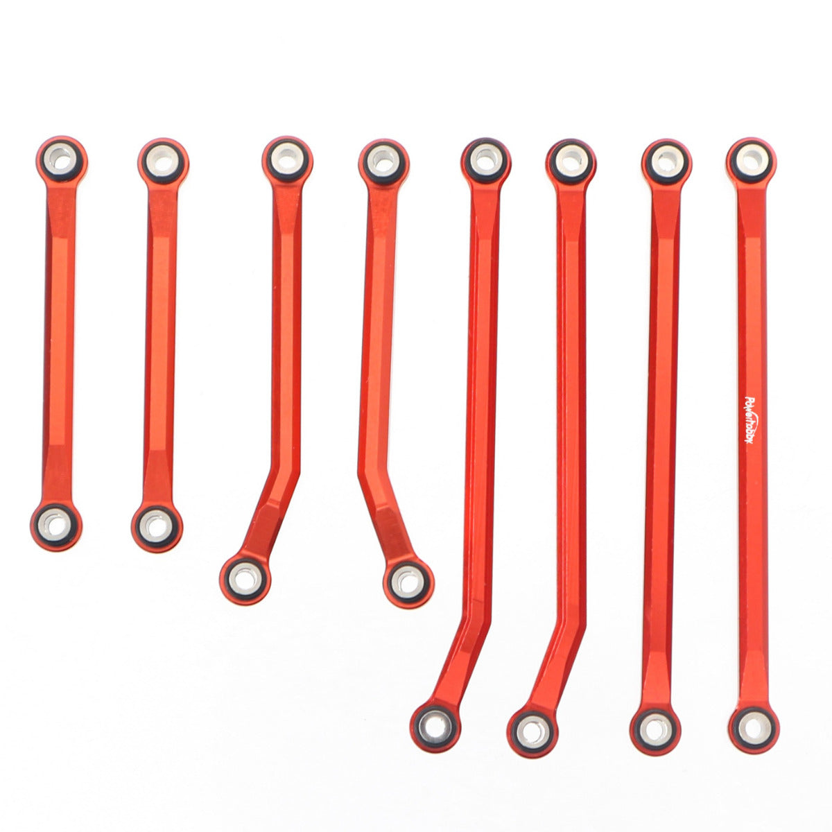 Powerhobby Aluminuim Chassis Linkage Set FOR Traxxas TRX-4M K10 RED - PowerHobby