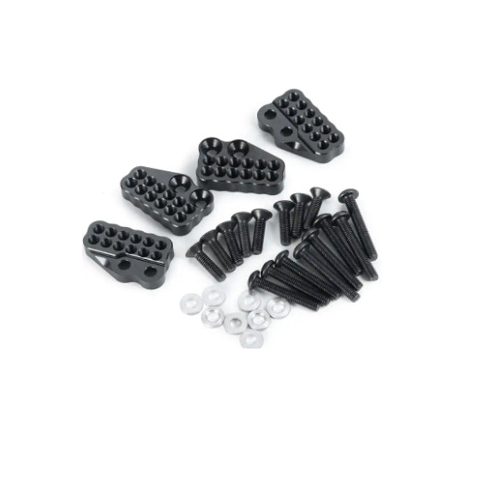 Powerhobby Shock Damper Towers Mount Kit for SCX10 III AXI03004 Capra - PowerHobby