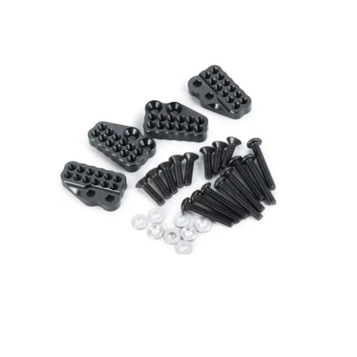 Powerhobby Shock Damper Towers Mount Kit for SCX10 III AXI03004 Capra - PowerHobby