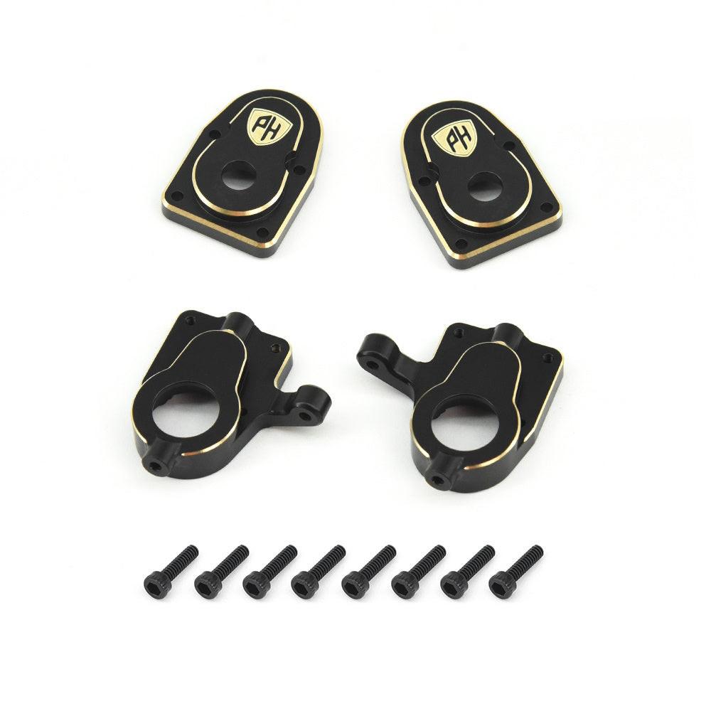 Powerhobby Brass Front Portal Axel Covers FOR Furitek FX118 - PowerHobby