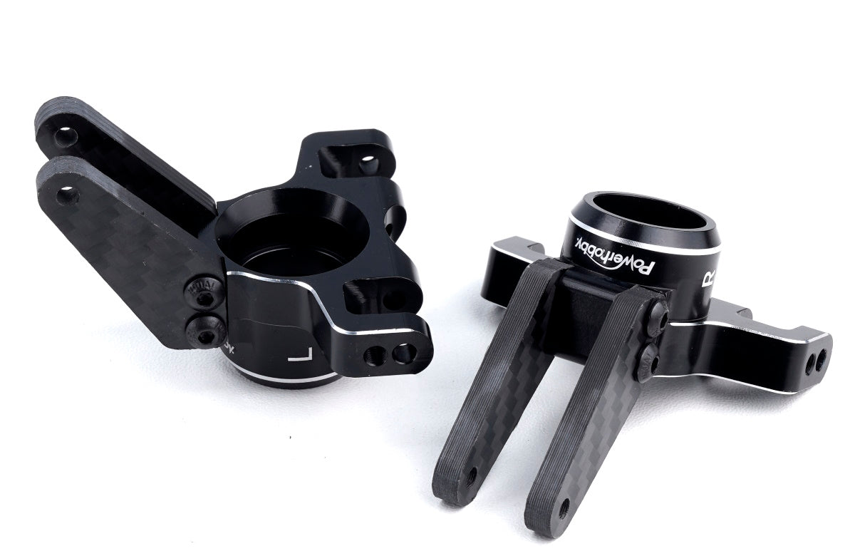 Powerhobby Aluminum Rear Hub Set Arrma 4S Kraton / Outcast / Mojave - PowerHobby