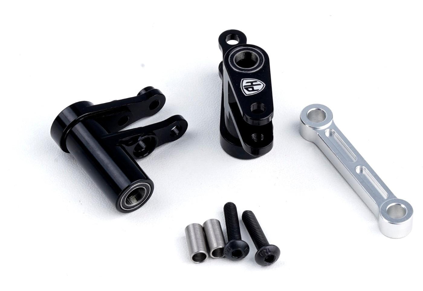 Powerhobby Aluminum Steering Bellcranks and Draglink FOR Traxxas 4-Tec 2.0 - PowerHobby