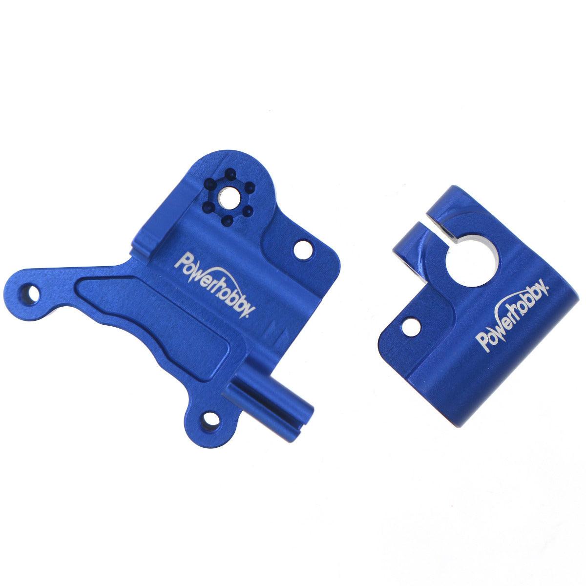 Powerhobby 7075 Aluminum Fork Lug Set Blue Losi Promoto MX - PowerHobby