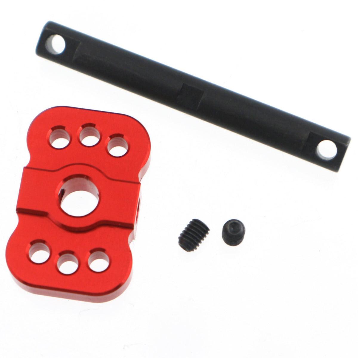 Powerhobby Lock Axle FOR Traxxas Slash 2wd RED - PowerHobby