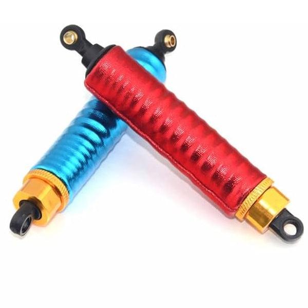 Powerhoby Shocks Dust Proof Covers (4) Blue 1/8 Truck / Buggy - PowerHobby