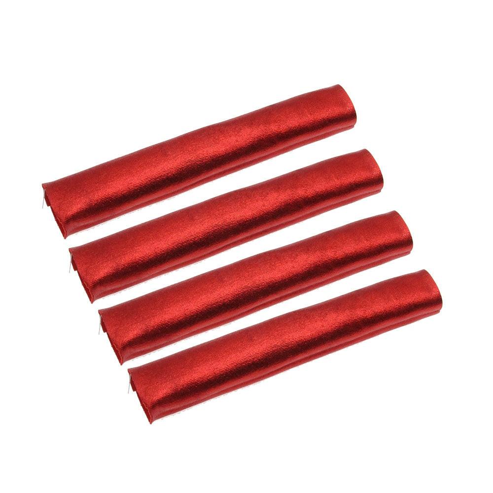Powerhoby Shocks Dust Proof Covers (4) Red 1/8 Truck / Buggy - PowerHobby