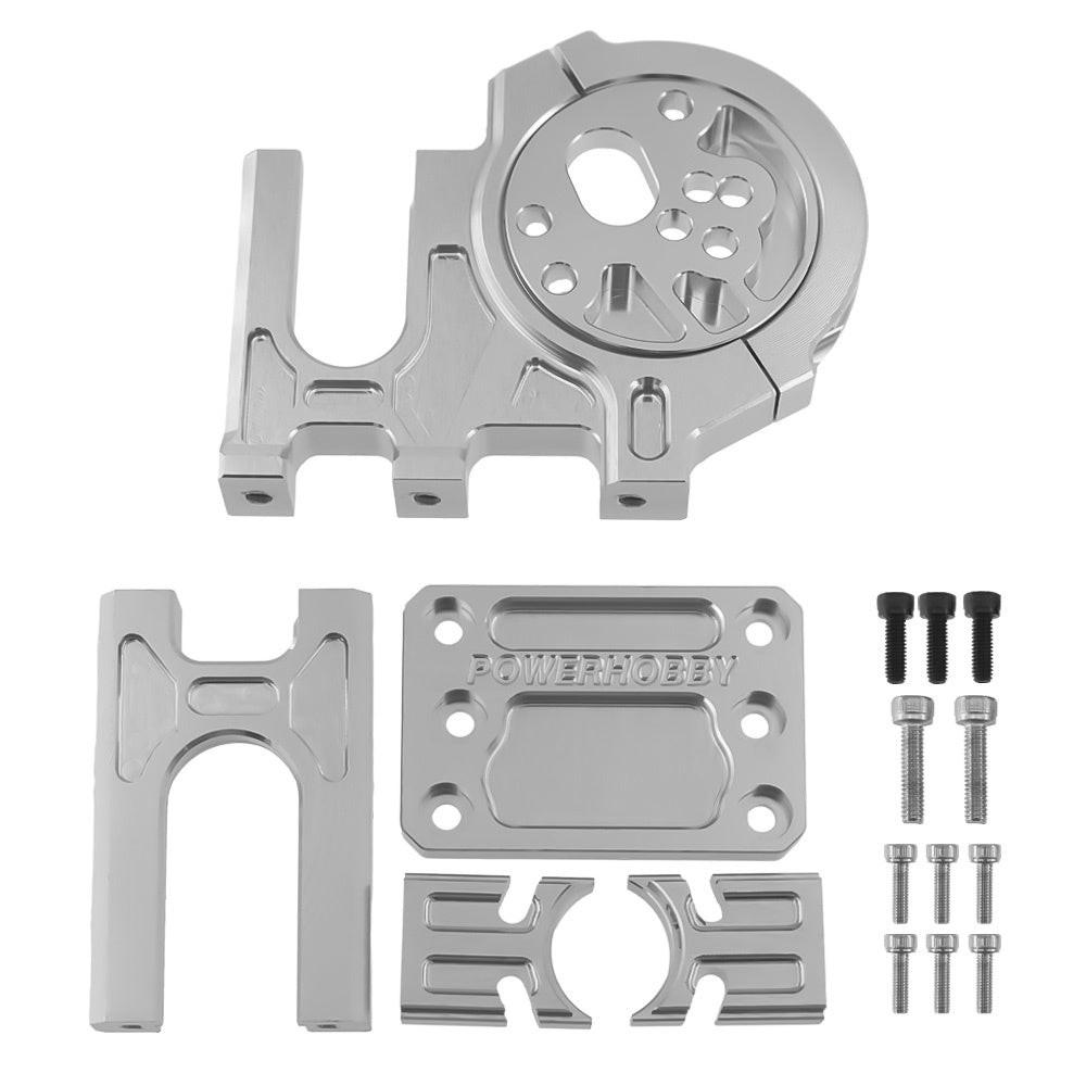 Set C Hub In Alluminio 7075 10° Per Hobao GTS / VT, Powerhobby PHB6456, Nuovo