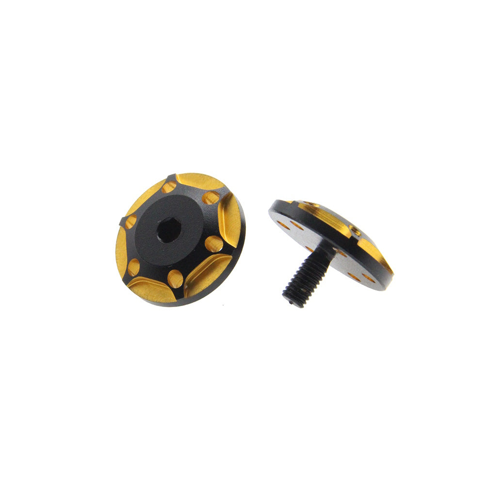 Powerhobby UltraLite Off-Road Wing Screws Gold Style B (2) - PowerHobby