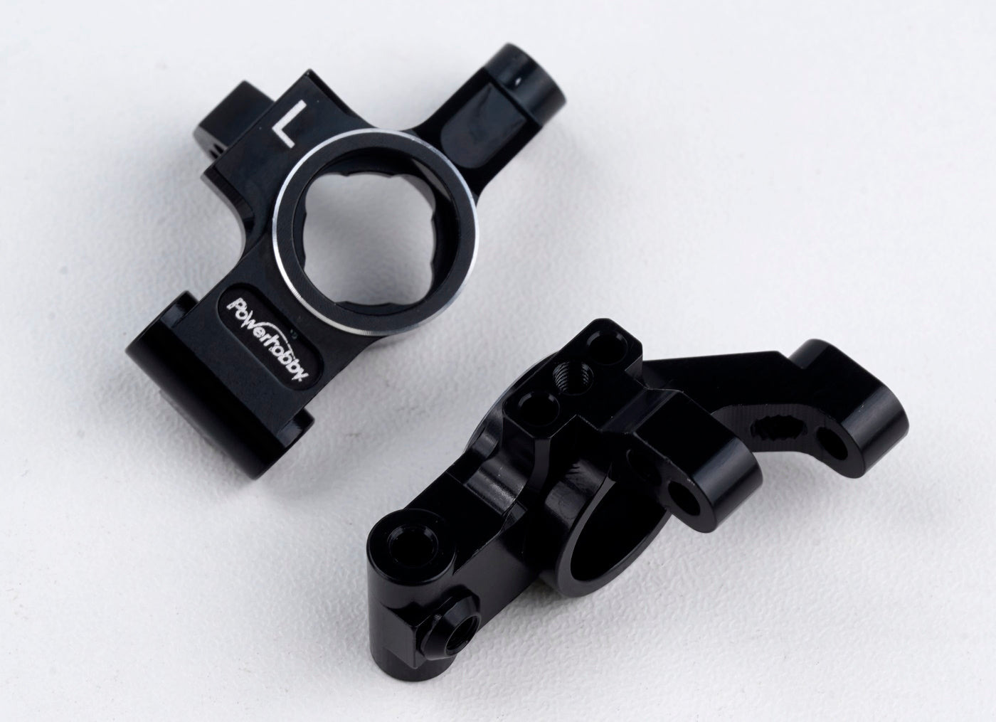 Powerhobby Aluminum Rear Stub Axle Carriers FOR Traxxas 4-Tec 2.0 - PowerHobby