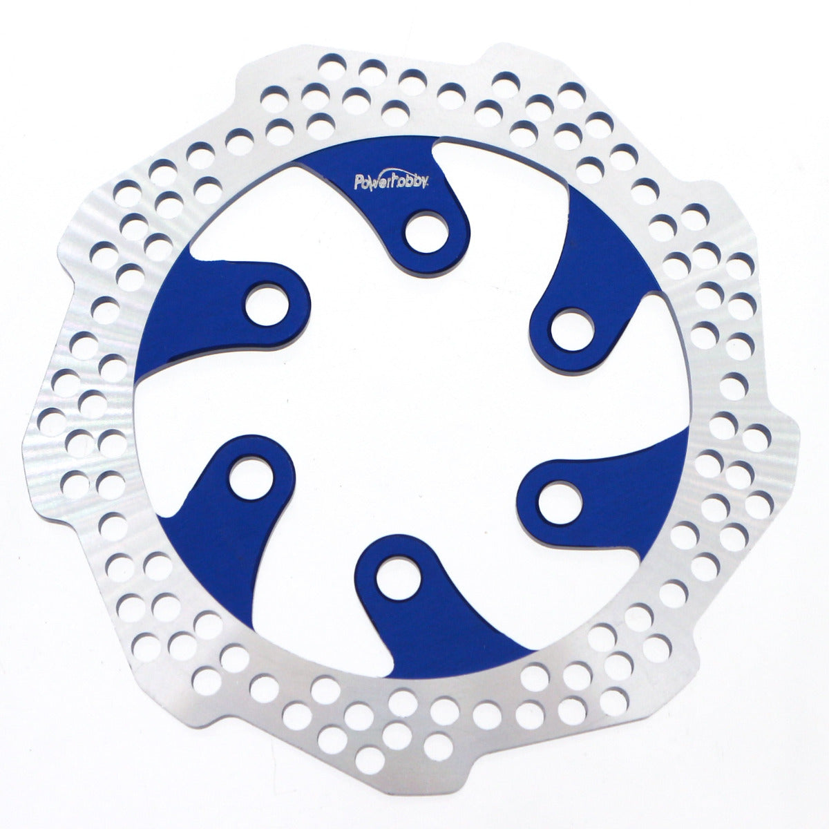 Powerhobby 7075 Aluminum Rear Brake Disk Blue Losi Promoto MX - PowerHobby