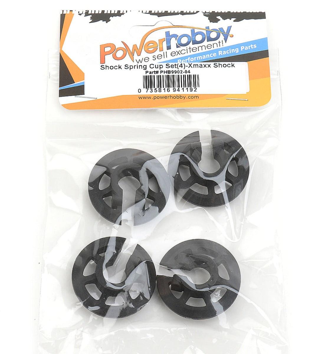 Powerhobby Shock Spring Cup Set (4) XTREME X-Maxx Shocks - PowerHobby