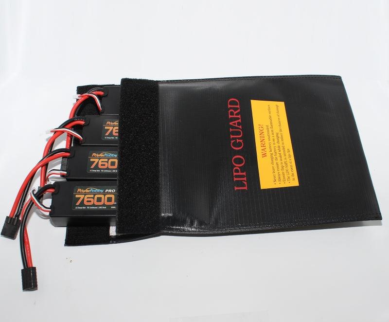 PowerHobby RC Lipo Battery Fireproof Saftey Safe Charge Charging Sack Bag Large - PowerHobby