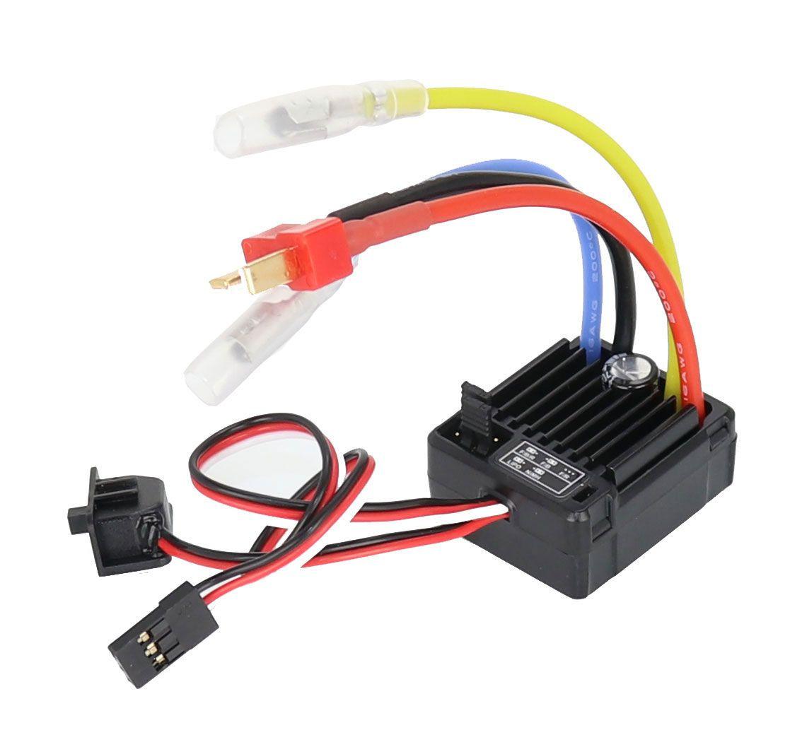 1060 60A ESC spazzolato per auto RC 1:10, regolatore di velocità 1060 60A ESC spazzolato per auto RC 1:10, regolatore di velocità