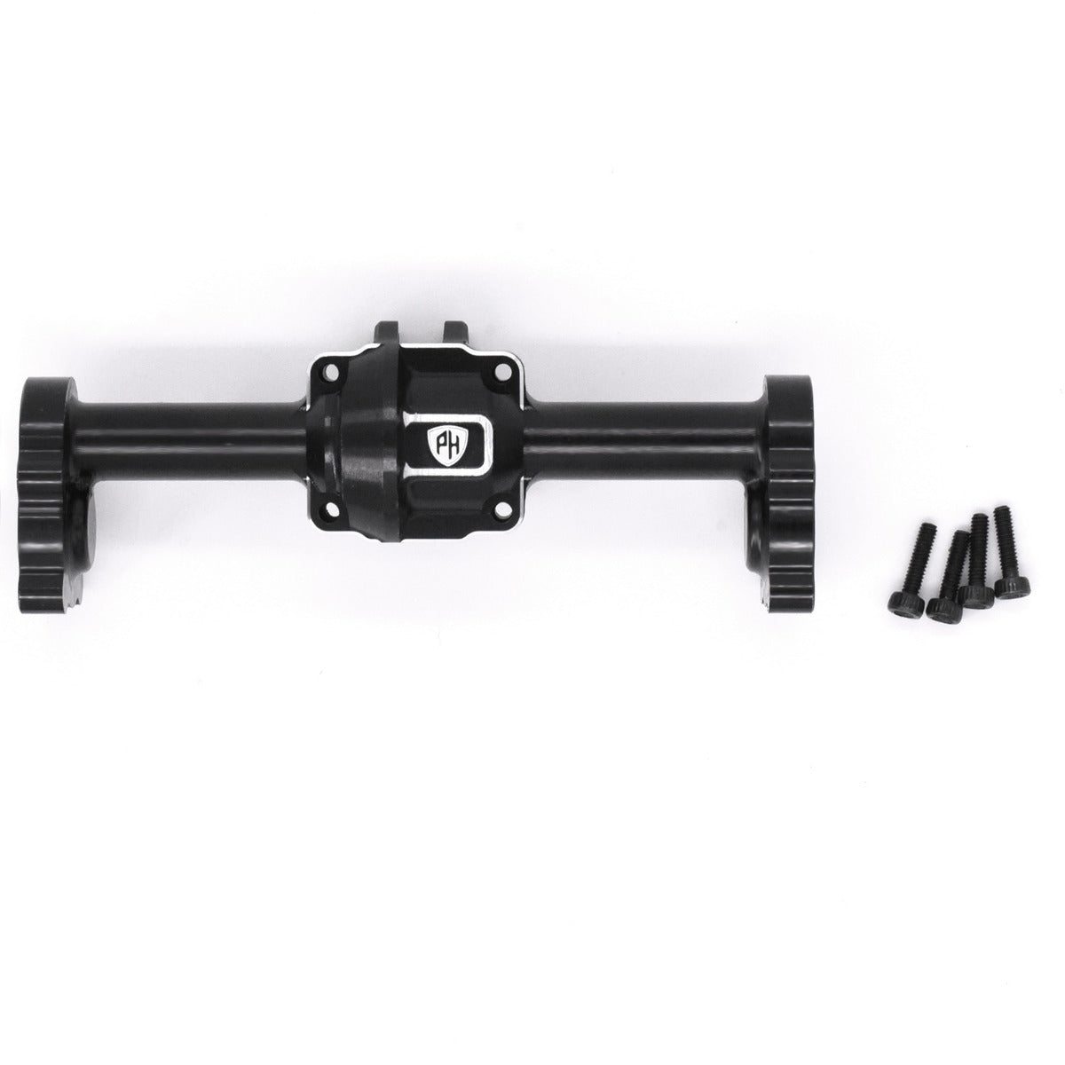 Powerhobby Aluminum Rear Axle FMS FCX24 Black - PowerHobby