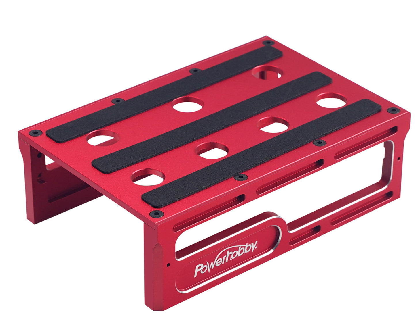 Powerhobby Metal Car Stand Red Fits 1/10 & 1/8 Vehicles - PowerHobby