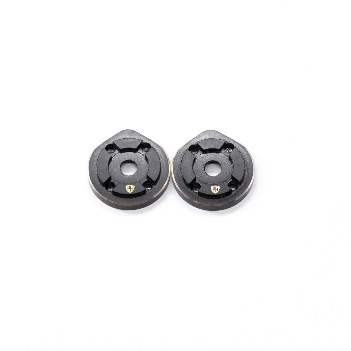 Powerhobby Outer Brass portal Covers Front or Rear Axial Capra / SCX10 III 50Grams - PowerHobby